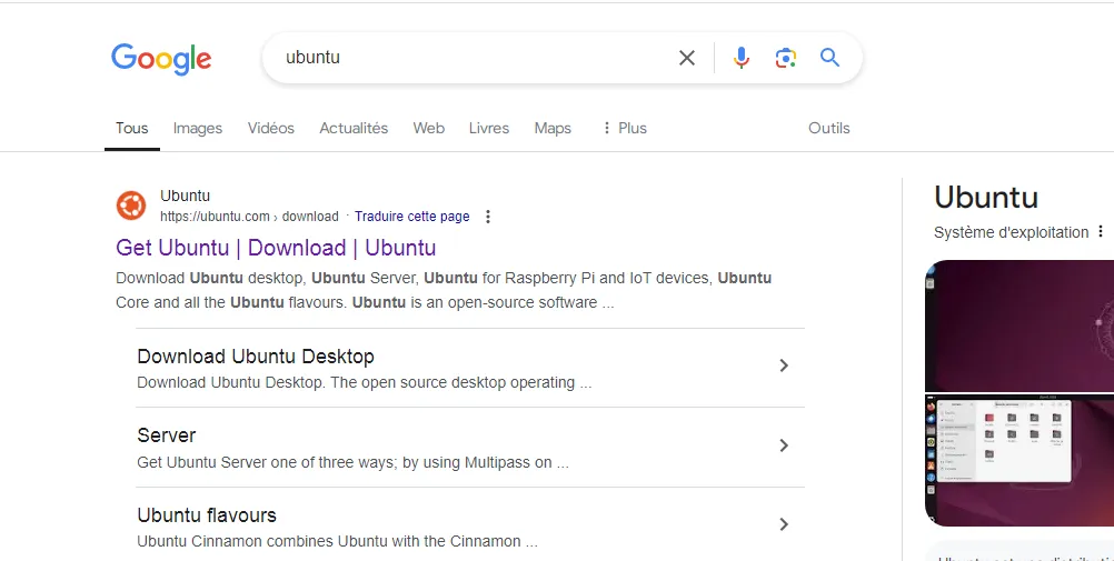 طريقة الحصول على نسخة Ubuntu