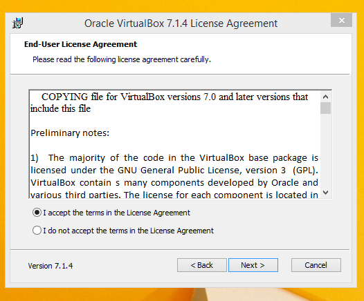 طريقة تثبيت Virtualbox