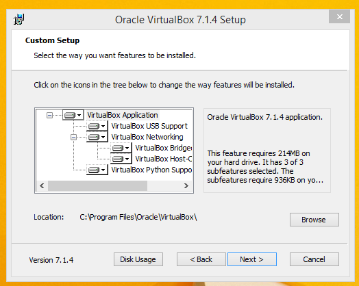طريقة تثبيت Virtualbox