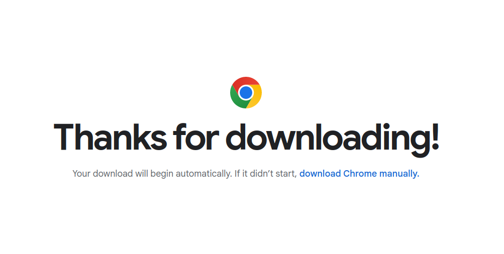 التحميل Google Chrome على Ubuntu من الموقع الرسمي