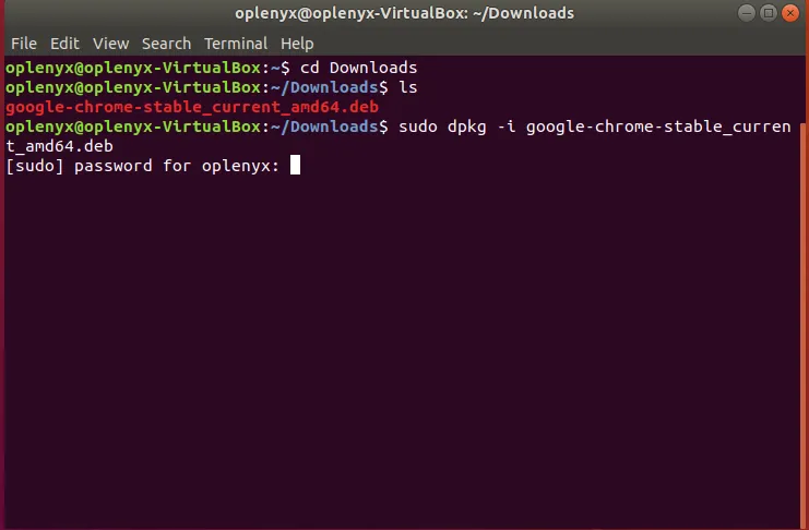 تثبيت Google Chrome